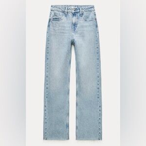 Zara high rise straight Women's Jeans